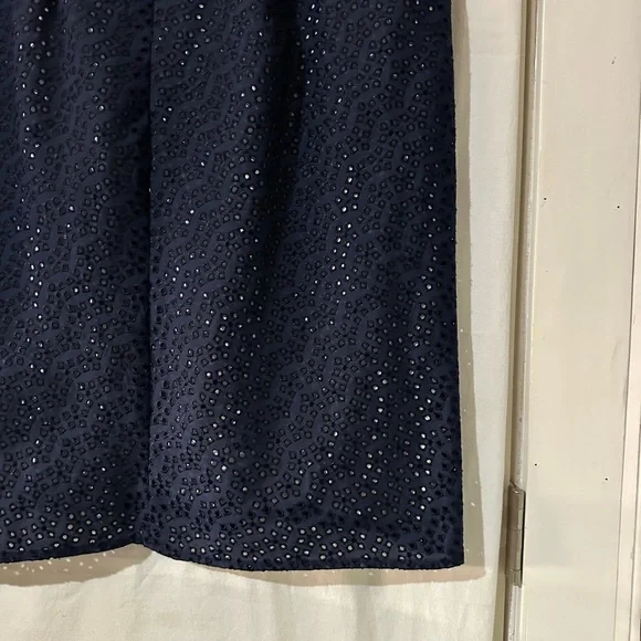 Vintage Sevier Skirts Blue Embroidered Skirt –Estimated Size 20W (1X–2X) - Picture 6 of 16